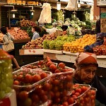 Fruits et légumes à Mahane Yehuda. שוק מחנה יהודה